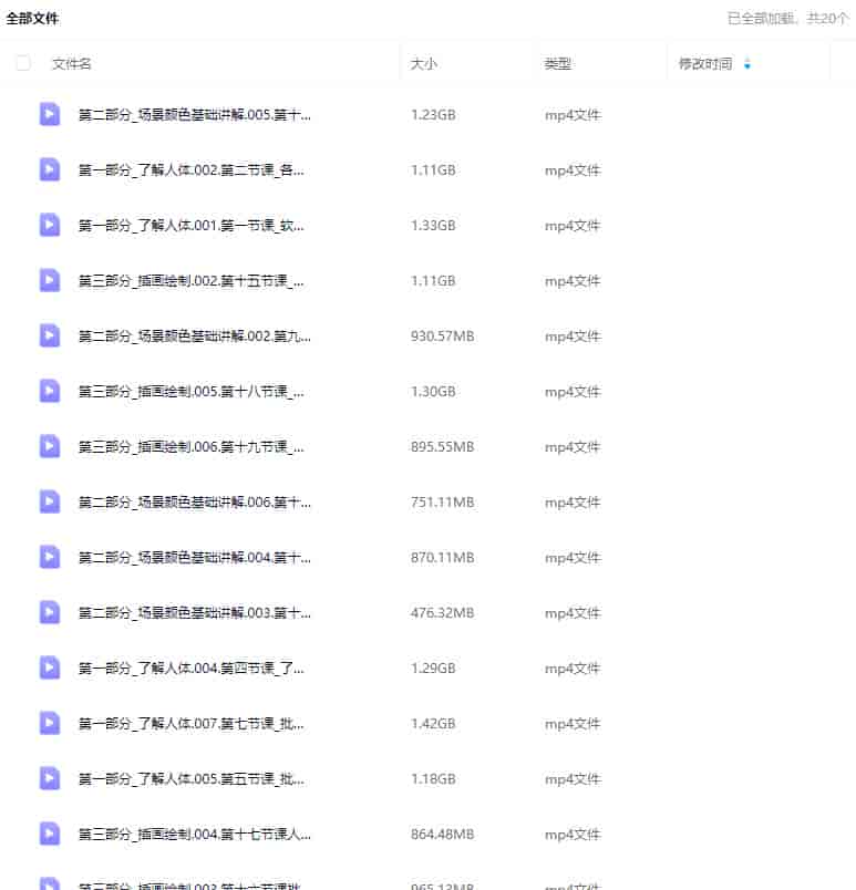 大黄丫嘎嘎嘎CG氛围感人物场景插画系统课第1期2024【画质高清只有视频】