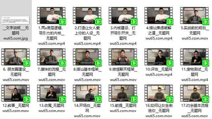 Leon提升撩妹技巧3.0课程，打开吸引开关让女生倒追