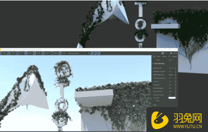 【3dmax插件】3DS MAX藤蔓生长插件 Gtools Ivy Generator 0.77 3ds Max 2018–2022英文版下载