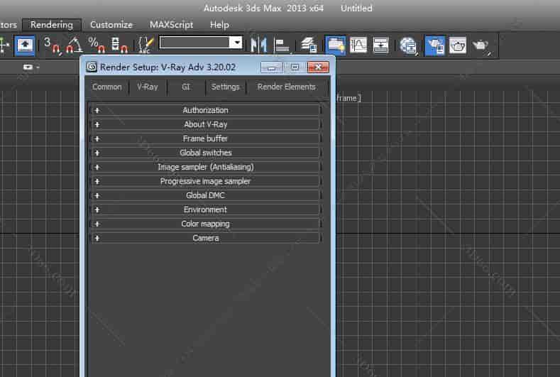 VRay3.2【VR3.2渲染器】vray3.2 for 3dmax2013英文开心版