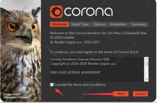 Corona Renderer2.0【CR渲染器2.0】for 3dmax2013-2018(64位)中文(英文)开心版