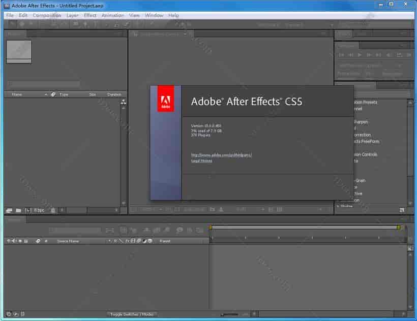 Adobe After Effects cs5【AE CS5】中文开心版