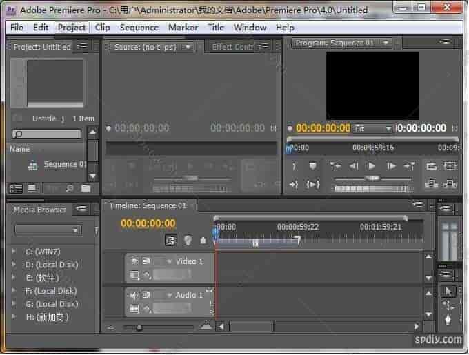 Adobe Premiere pro Cs4【Pr Cs4】简体中文绿色开心版