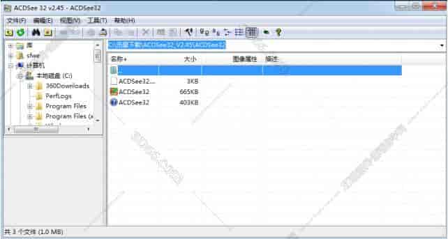 ACDSee32【ACDSee32 v2.4注册码】绿色汉化版