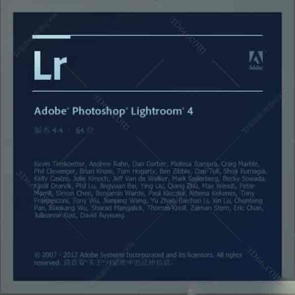 Lightroom4.4【Adobe Lightroom 4.4】简体中文开心版