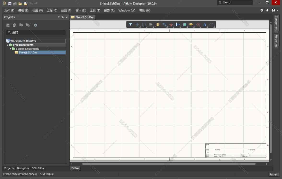 Altium Designer 2019【AD 19开心版】中文开心版