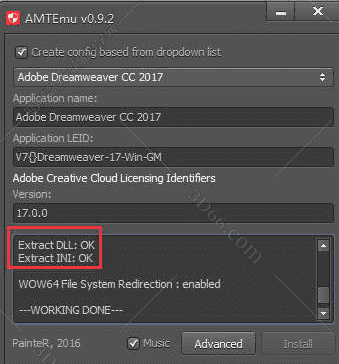 Adobe Dreamweaver cc2017序列号【DW cc2017注册机】开心补丁