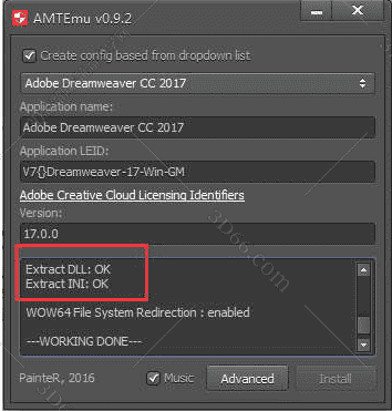 Adobe Dreamweaver cc2018序列号【DW cc2018注册机】开心补丁
