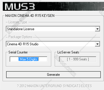 Cinema 4D R15序列号【C4D R15注册机】激活码