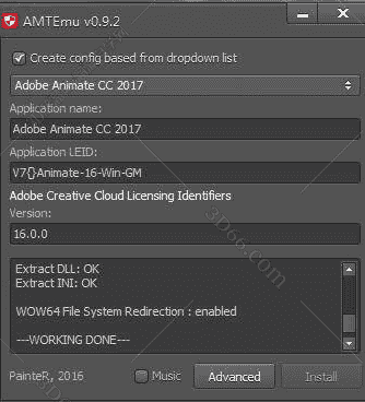 Adobe Animate CC2017序列号【An CC2017注册机】开心补丁