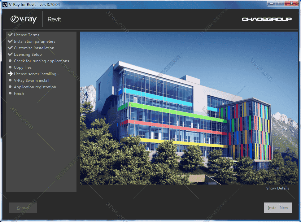 VRay3.7 for Revit【适用revit2015/2016/2017/2018/2019】(64位)开心版渲染器