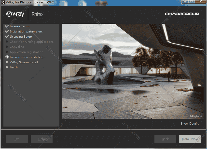 vray4.0 for rhino【支持rhino5，6】渲染器开心版