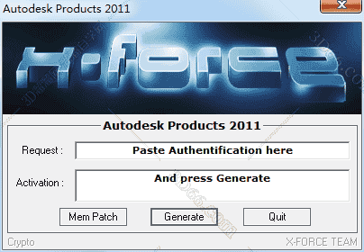 AutoCAD2011激活码【CAD2011注册机】序列号生成器