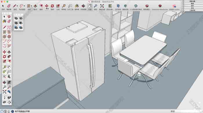 Sketchup pro 2015 Mac开心版【草图大师2015Mac版】开心版
