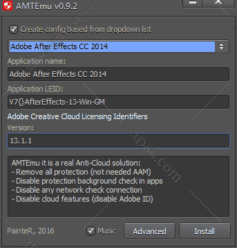 Adobe After Effects CC2014开心补丁【AE CC2014注册机】序列号生成器