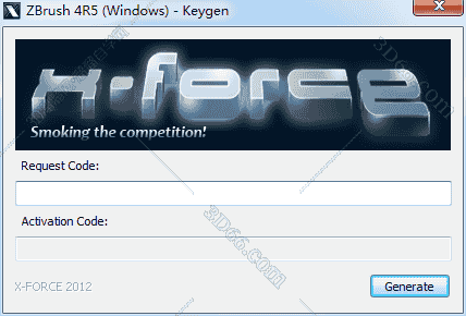 ZBrush 4R5激活码【ZB 4R5注册机】开心补丁