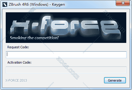 ZBrush 4R6激活码【ZB 4R6注册机】开心补丁