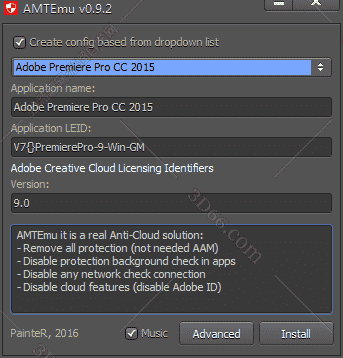 Adobe Premiere CC2015序列号【PR CC2015注册机】开心补丁