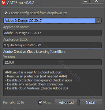 Adobe InDesign CC2017序列号【ID CC2017注册机】开心补丁