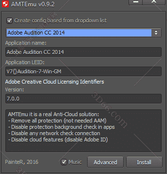 Adobe Audition cc2014序列号【Au cc2014注册机】开心补丁