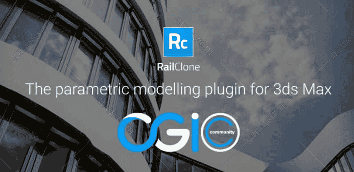 RailClone Pro V3.3.1 For 2018 – 3DsMax参数化建模插件+资源库
