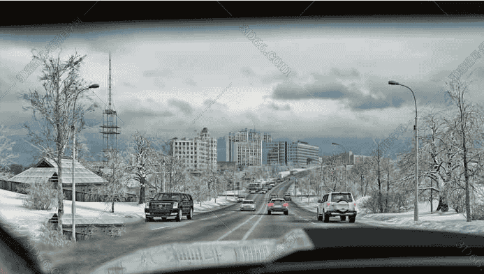 3DMax交通工具插件:CityTraffic v2.033 for 2014-2020 Win+使用教程