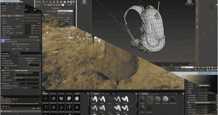 3DMAX模型发送SP插件:MaxSubstancePainter Bridge v1.2