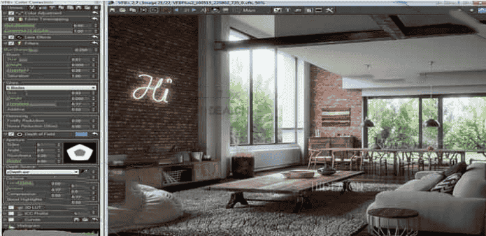 3DMax高级帧缓冲插件VFB Plus V2.8 For 3DsMax2010-2017