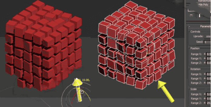 3DsMax随机元素MCG脚本Random Element For 2016