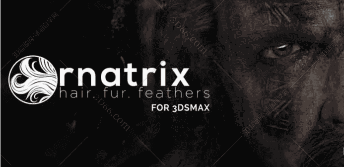 3DMax毛发生成模拟渲染插件Ornatrix v4.4.0.7495 For 3DSMax 2011-2017