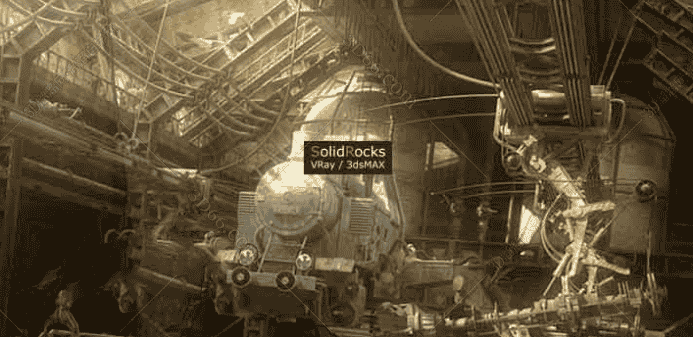 3dmax优化渲染脚本插件 SolidRocks v1.9.5 for 3ds Max 2010 – 2016