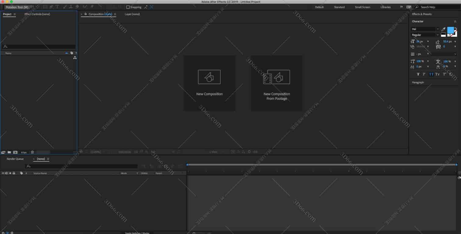 After Effects CC2019 Mac 开心版【Ae CC2019 Mac中文版】+开心补丁