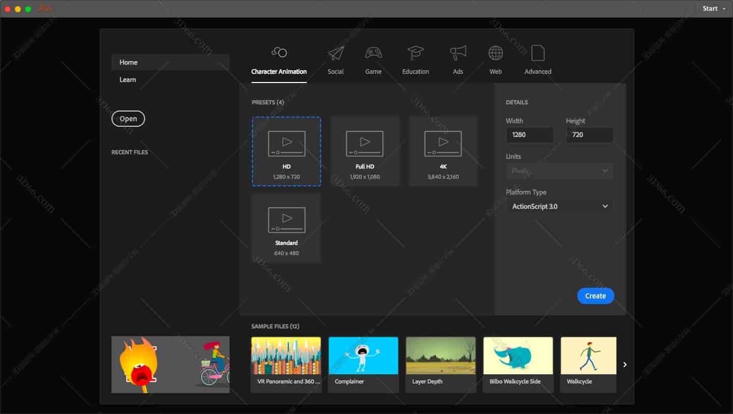 Animate CC 2019 For Mac开心版【Mac An CC2019中文版】+开心补丁