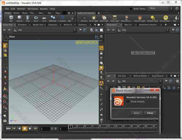 SideFX Houdini FX15.0【Houdini 15开心版】官方开心版
