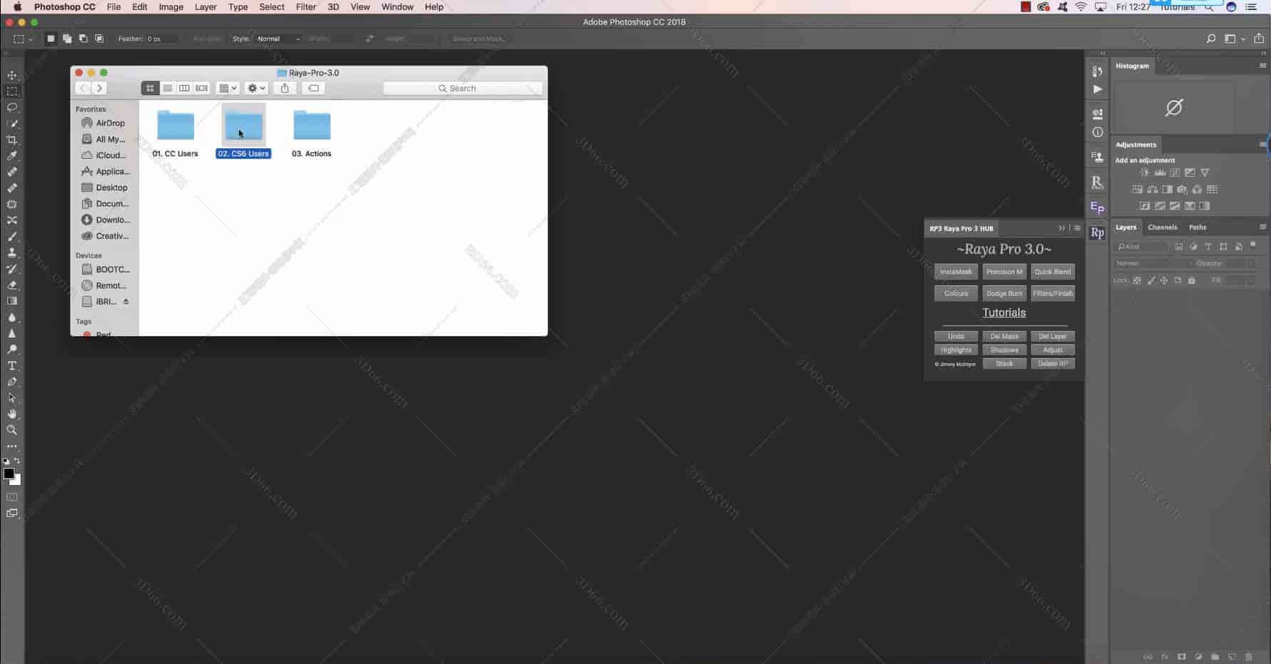 Photoshop最好的面板之一:Raya Pro 3.0 MacOS