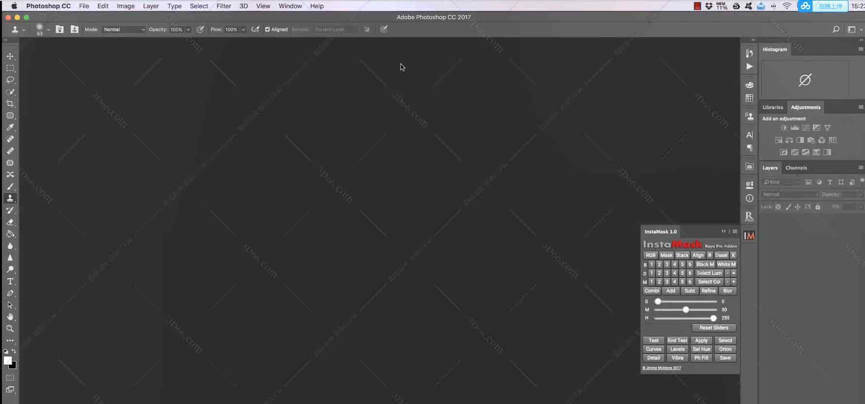 Photoshop亮度遮罩和曝光混合工具集 – InstaMask v1.1 Mac