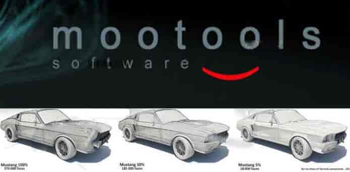 Maya模型减面优化插件：Mootools Polygon Cruncher v12.05