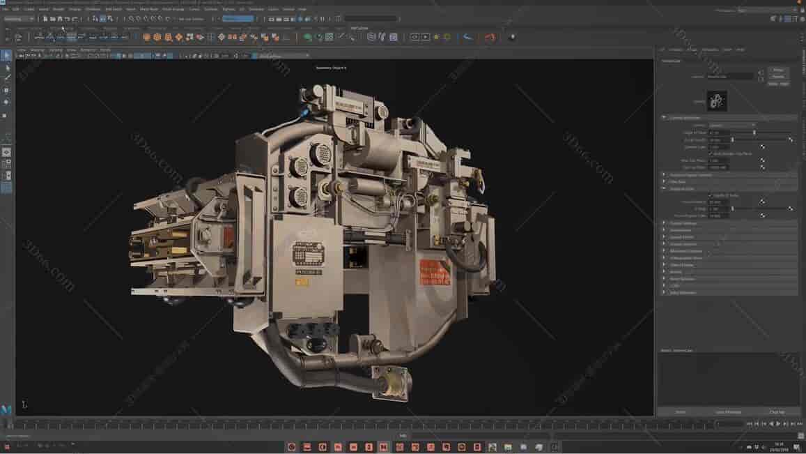 Maya硬面材质插件：Shadeit Shader For Maya v1.1