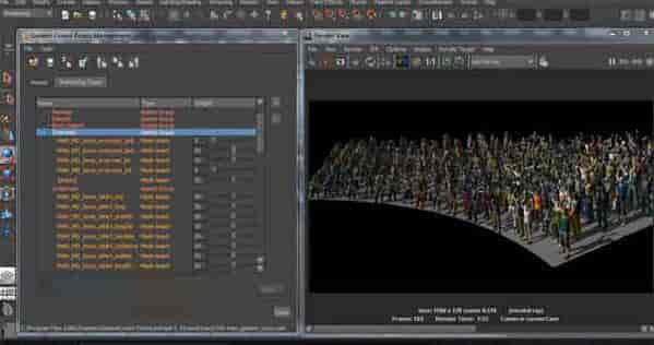 Maya角色群集动画插件：Golaem Crowd v6.3