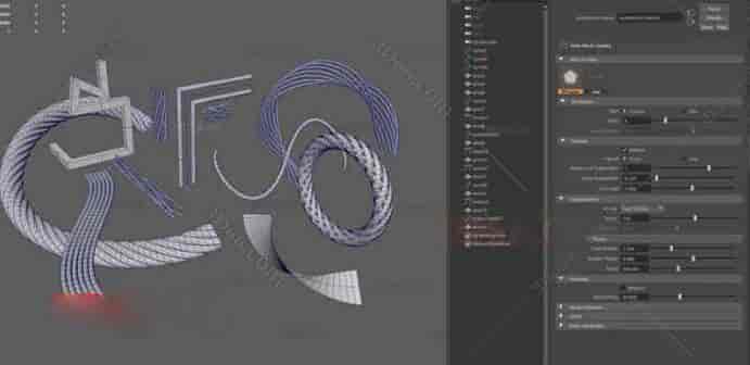 Maya电线 电缆 绳索建模插件：Wire v0.2.1