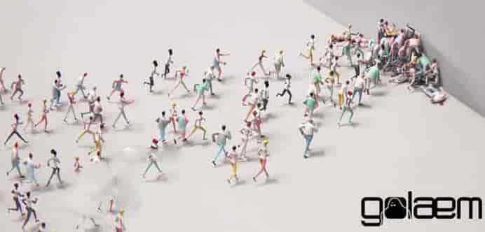 Maya人群创作工具：Golaem Crowd v6.1.2