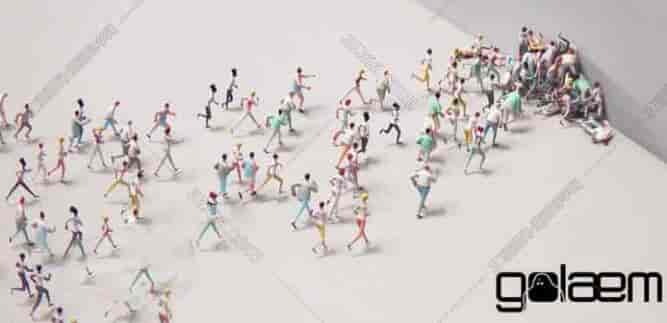 Maya人群模拟渲染插件：Golaem Crowd v5.3.3