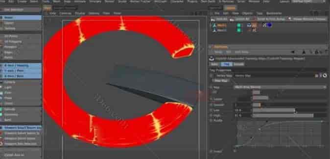 C4D顶点拓扑贴图工具插件:Tools4D Topology Vertex Maps