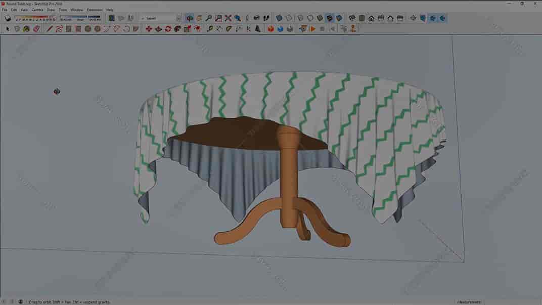 SketchUp草图大师布料模拟插件：ClothWorks v1.5.2