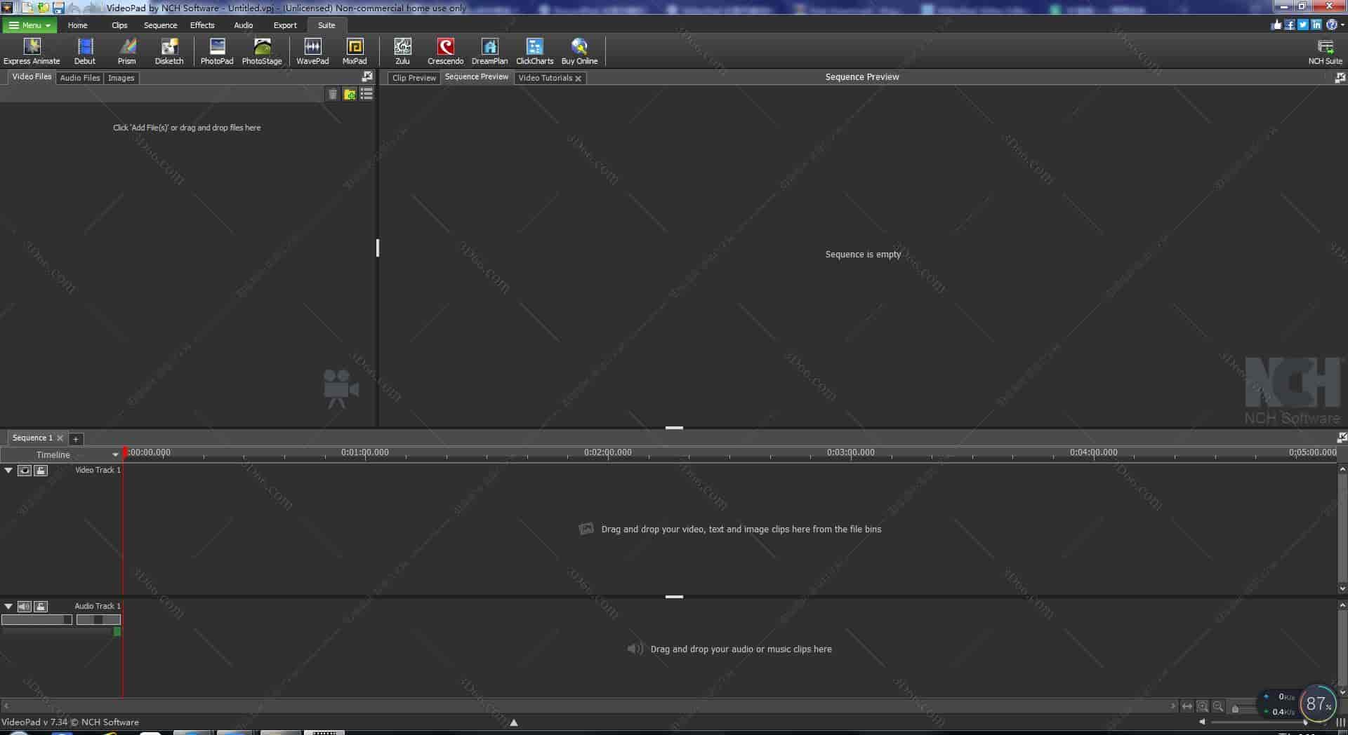 VideoPad Video Editor v7.34免费版【VideoPad 7.34开心版】汉化开心版