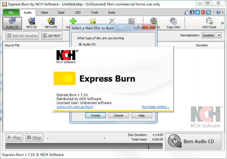 Express burn v7.10中文版【Express burn 7.10开心版】官方正式版