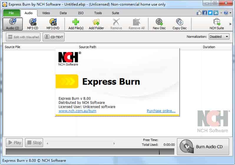 Express burn v8.00官方下载【Express burn 8.00开心版】汉化开心版