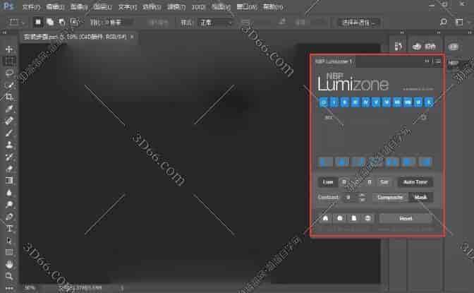 Photoshop亮度蒙板插件:NBP Lumizone v1.1.001