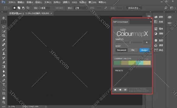 Photoshop调色板探测插件:NBP ColourmapX v1.1