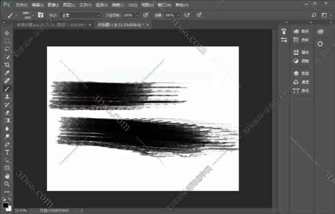 Photoshop中国风毛笔笔刷插件